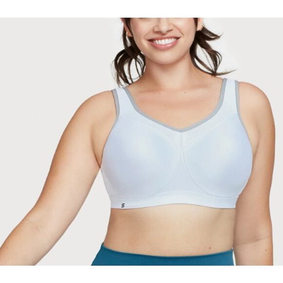 GLAMORISE High Impact Underwire Sports Bra Size 44C - Picture 1 of 4
